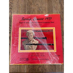 Spring Concert 1970 Roger B Taney Junior High School Symphonic Band Vinyl Record